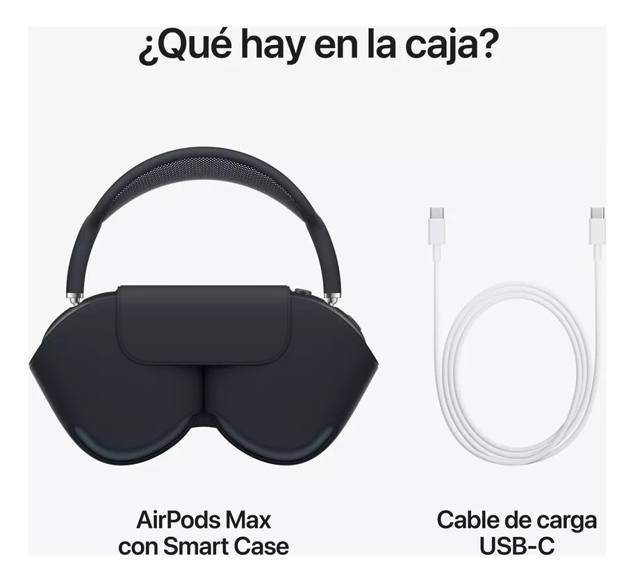 AirPods Max estilo original con Audio Espacial, Modo Ambiente y diseño premium